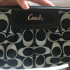 Coach Signature Wristlet